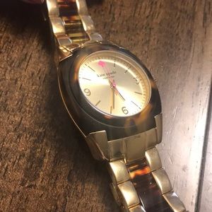 Kate Spade New York Gold and Brown Watch